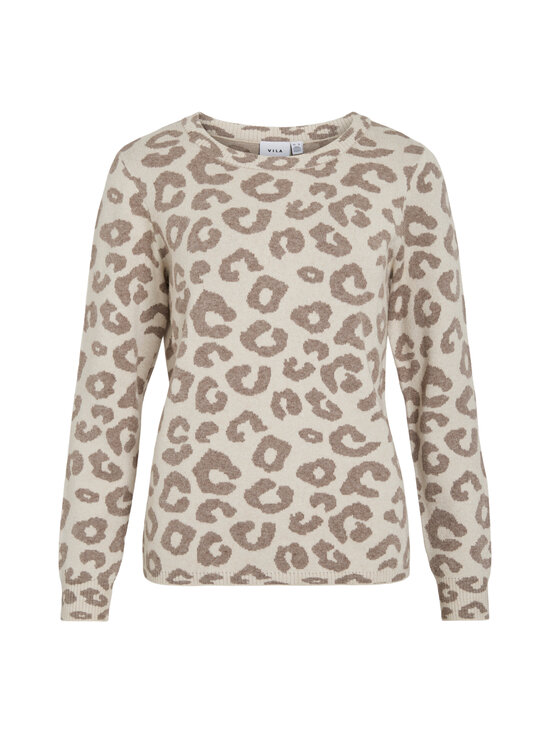 Vila - ViTif-neulepusero - SUPER LIGHT NATURAL MELAN PATTERN:LEO FALCON | Stockmann - photo 1