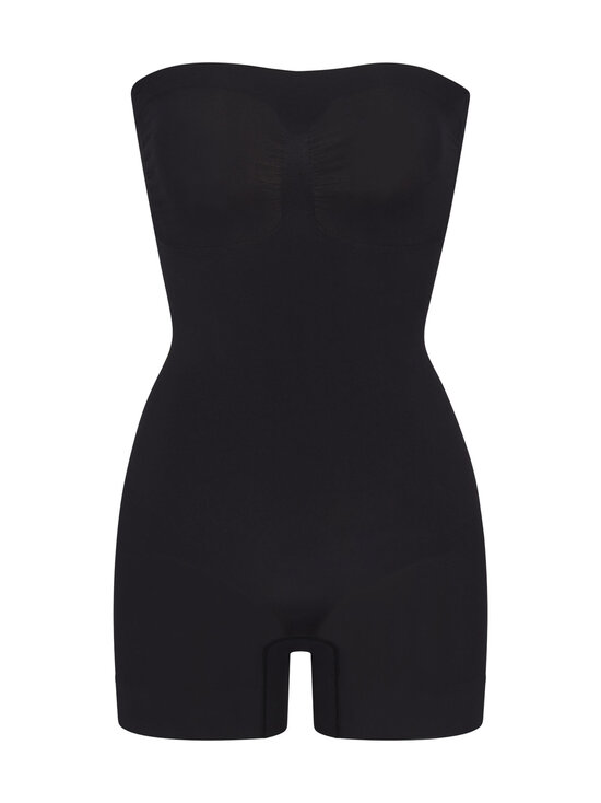 SKIMS - Seamless Sculpt Strapless Shortie - olkaimeton body - ONYX | Stockmann - photo 1