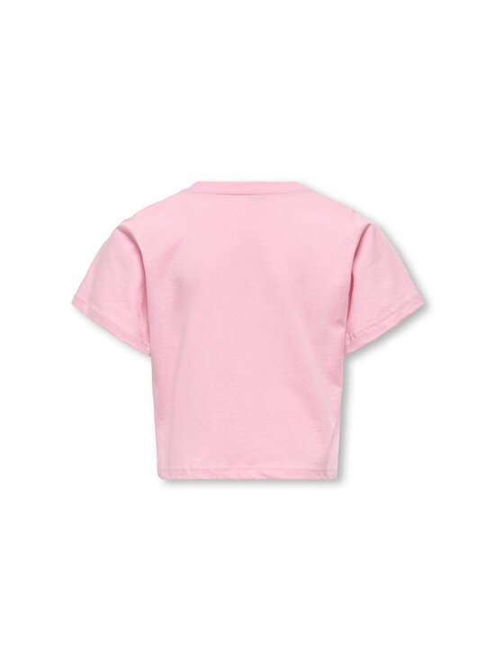 KIDS ONLY - KogLivina Solid t-krekls - ROMANCE ROSE DETAIL:HEART HIGH RISK RED | Stockmann - photo 2