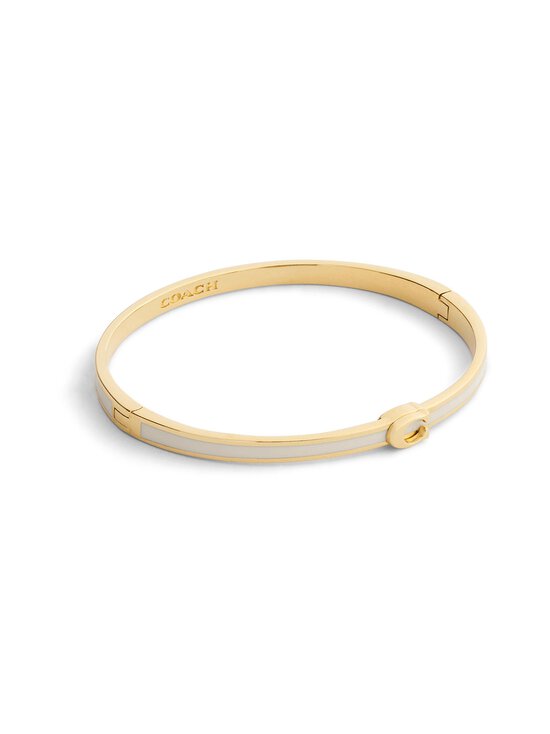 Coach - Enamel C Bangle -rannekoru - CHALK | Stockmann - photo 1