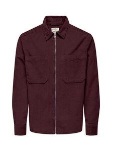 Only & Sons - Velvetsärk OnsAlp Cord Zip - PORT ROYALE | Stockmann