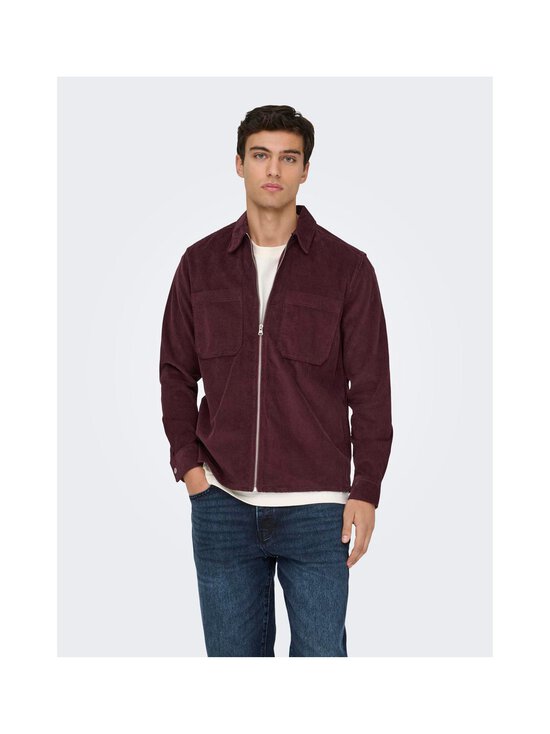 Only & Sons - Velvetsärk OnsAlp Cord Zip - PORT ROYALE | Stockmann - photo 3