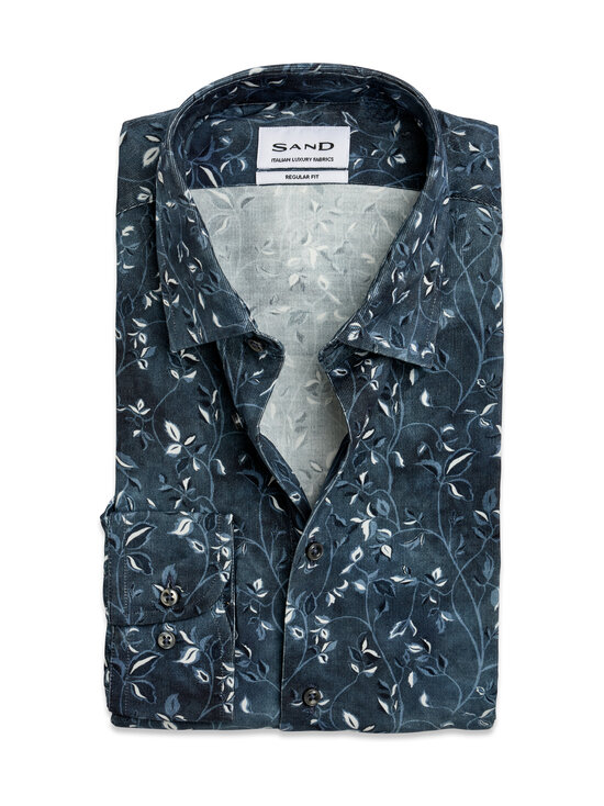 SAND Copenhagen - State Soft Modern fit krekls ar apkakli - 910 PATTERN | Stockmann - photo 1