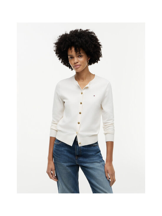 Tommy Hilfiger - Jersey Stitch kardiganjaka - Z00 IVORY PETAL | Stockmann - photo 4