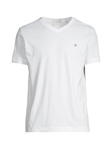 GANT - T-särk Slim Fit Shield - 110 WHITE | Stockmann