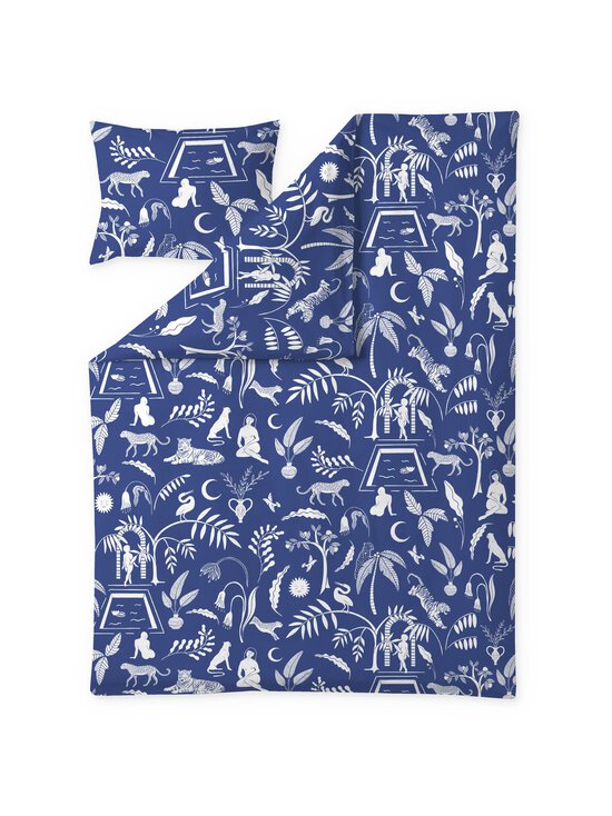 Finlayson - Uhana Eden -pussilakanasetti - BLUE / WHITE | Stockmann - photo 1