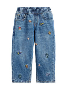 GAP - Embroidered Baggy džinsi - EMBROIDERY MEDIUM WASH | Stockmann