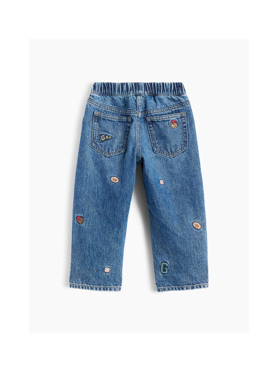 GAP - Embroidered Baggy džinsi - EMBROIDERY MEDIUM WASH | Stockmann - photo 2