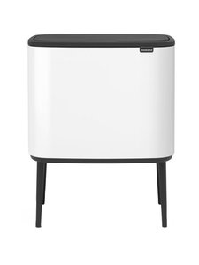 Brabantia - Kaheosaline prügikast Bo Touch Bin - WHITE Brabantia - Kaheosaline prügikast Bo Touch Bin - WHITE | Stockmann