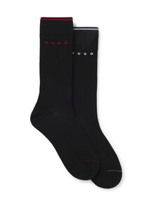 HUGO - Retro Rib zeķes 2-pāri - 001 BLACK | Stockmann