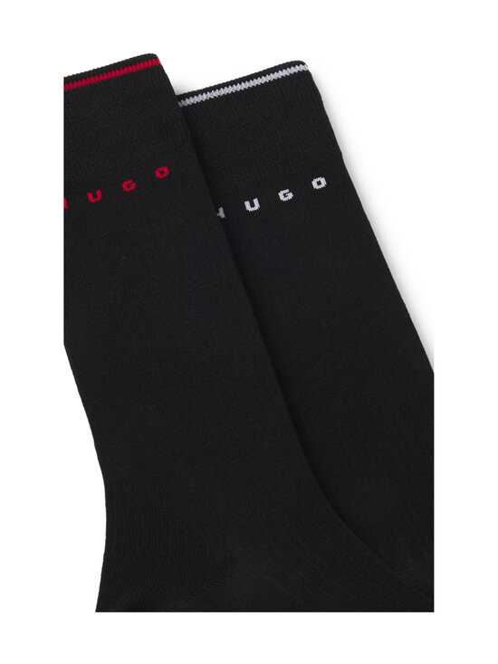 HUGO - Retro Rib zeķes 2-pāri - 001 BLACK | Stockmann - photo 3