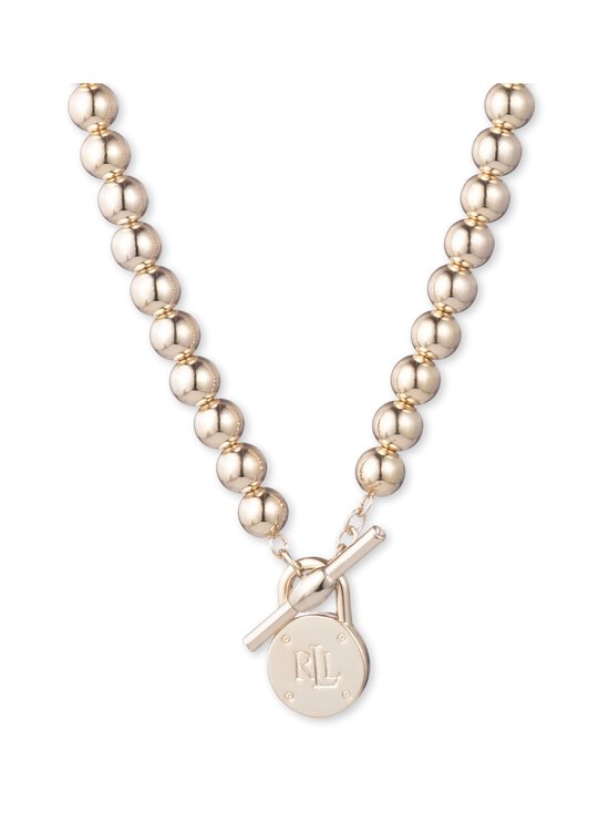 Beaded Logo Collar Necklace kaelakee