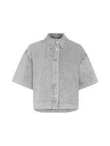 MY ESSENTIAL WARDROBE - MaloMW143 Boxy -farkkupaitapusero - 100074 LIGHT GREY WASH | Stockmann
