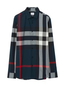 Burberry - Summerton-kauluspaita - NAVY IP CHECK | Stockmann