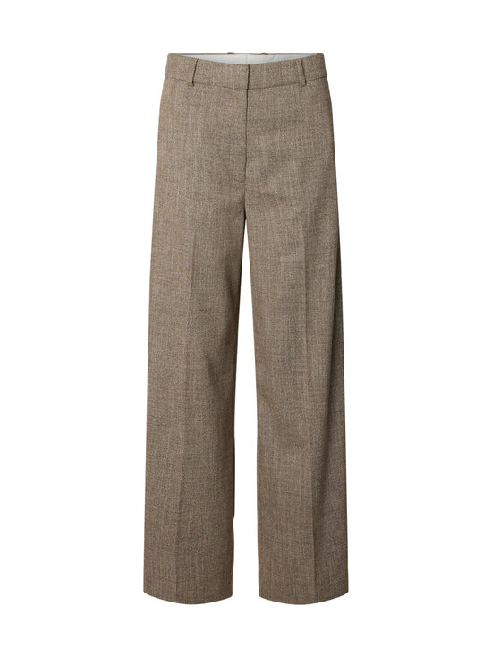 Selected - SlwWide Ezma -housut - CHOCOLATE CHIP DETAIL:STRUCTURE | Stockmann - photo 1