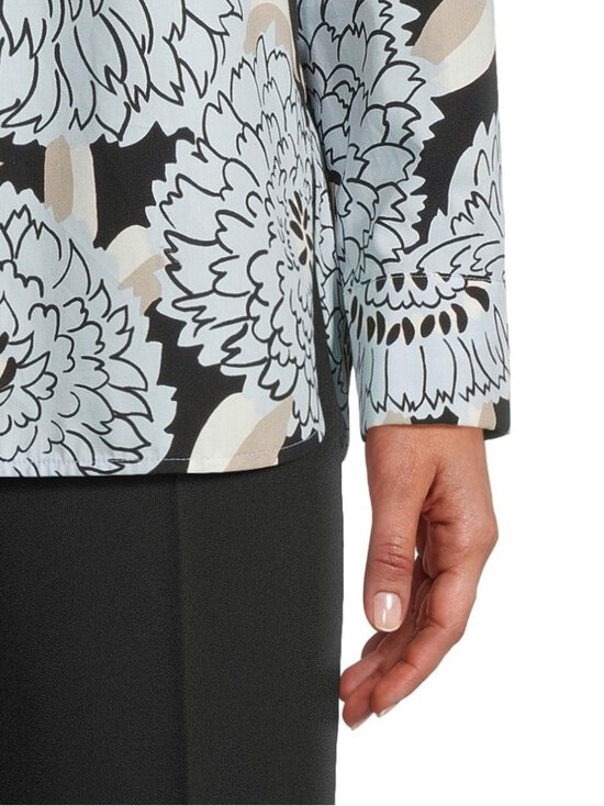 Marimekko - Tausta Primavera -paita - 591 LIGHT BLUE, BLACK, OFF WHITE | Stockmann - photo 5
