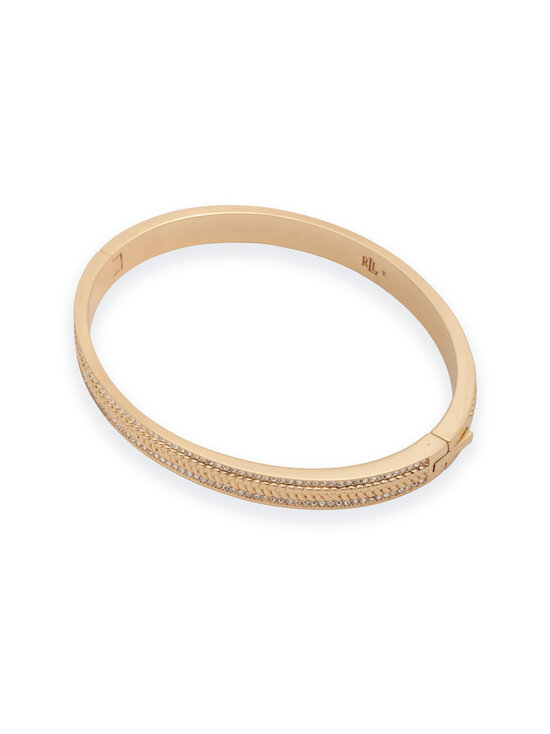 Lauren Ralph Lauren - Emellie Pave Herringbone rokassprādze - GLD/ CRY | Stockmann - photo 2