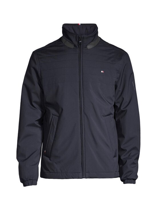 Padded Stand Collar Jacket -takki