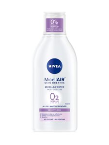 NIVEA - MicellAIR SKIN BREATHE® Micellar Water Sensitive Skin -puhdistusvesi herkälle iholle 400 ml | Stockmann