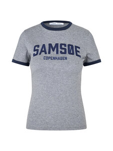 Samsoe Samsoe - Sabond t-paita - CLR001804 MID GREY MEL. | Stockmann