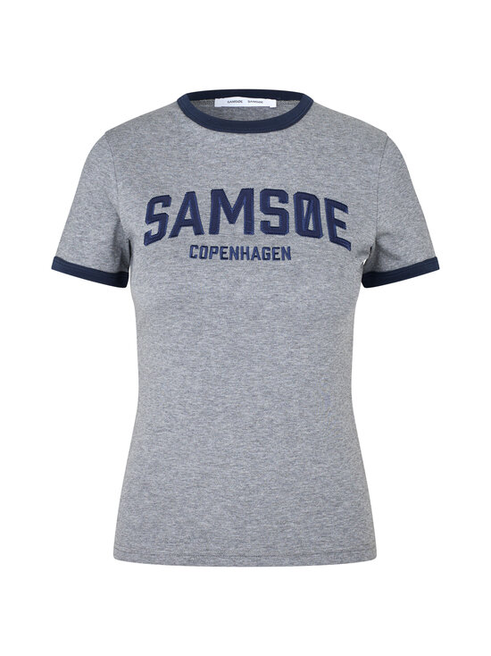 Samsoe Samsoe - Sabond t-paita - CLR001804 MID GREY MEL. | Stockmann - photo 1