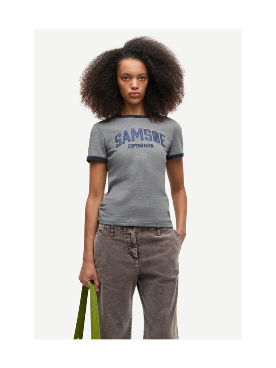 Samsoe Samsoe - Sabond t-paita - CLR001804 MID GREY MEL. | Stockmann - photo 3