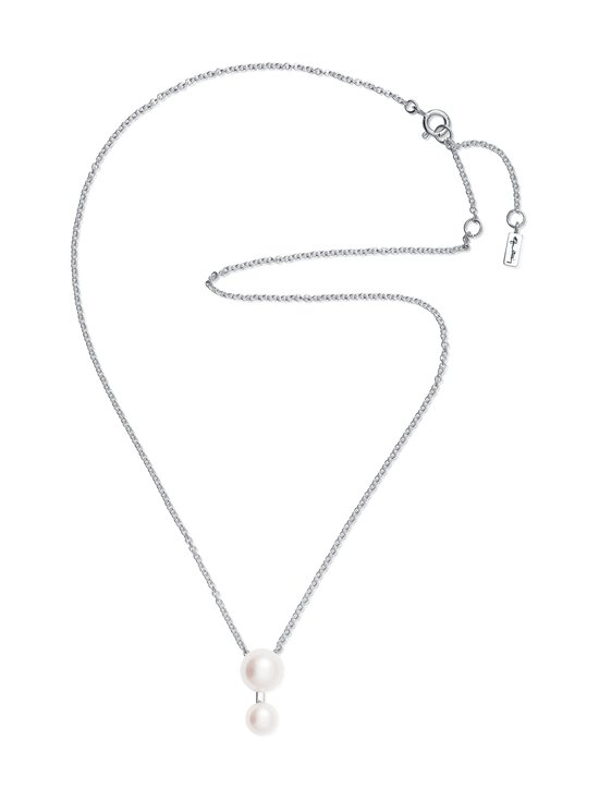 Efva Attling - Drip Drop Pearl -kaulakoru - SILVER | Stockmann - photo 1
