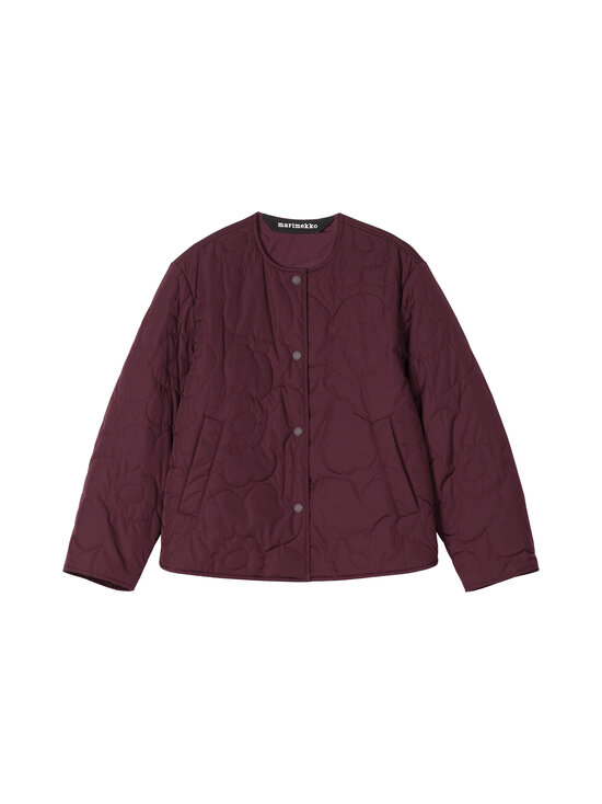Marimekko - Kapseli Piirto Unikko -kevyt takki - 400 WINE RED | Stockmann - photo 1