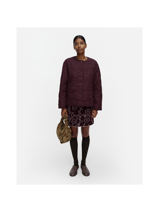 Marimekko - Kapseli Piirto Unikko -kevyt takki - 400 WINE RED | Stockmann - photo 2