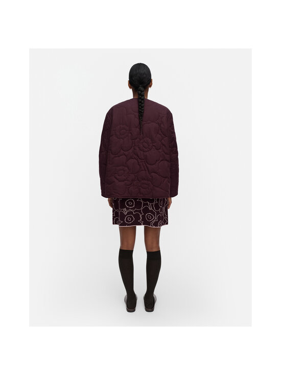 Marimekko - Kapseli Piirto Unikko -kevyt takki - 400 WINE RED | Stockmann - photo 3