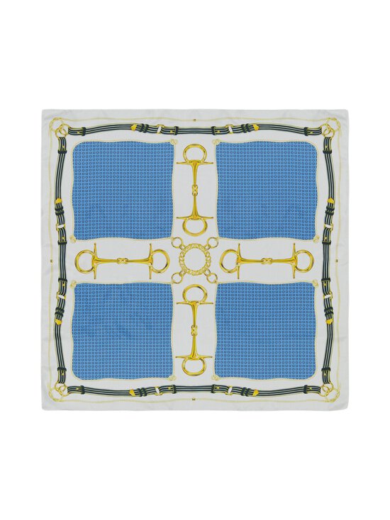 A+more - Felice zīda šalle 70 x 70 cm - OFF WHITE/BLUE COL 20 | Stockmann - photo 2