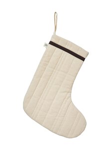 Ferm Living - Vari Christmas Stocking -joulusukka - NATURAL | Stockmann