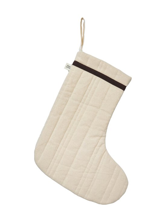 Ferm Living - Vari Christmas Stocking -joulusukka - NATURAL | Stockmann - photo 1