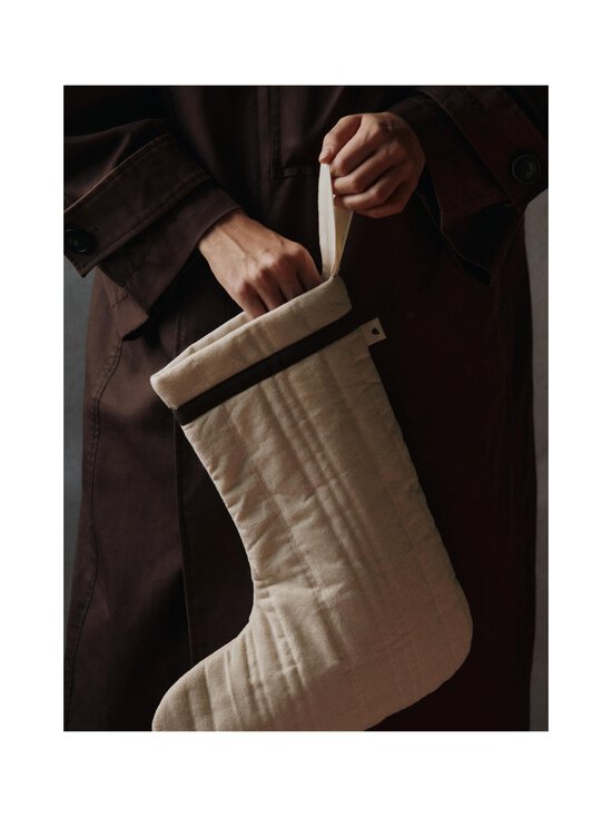 Ferm Living - Vari Christmas Stocking -joulusukka - NATURAL | Stockmann - photo 2