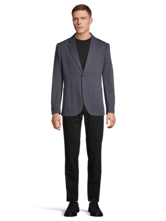 GANT - Two-Tone Jersey Pique -bleiseri - 901 DARK INDIGO MELANGE - photo 2 GANT - Two-Tone Jersey Pique -bleiseri - 901 DARK INDIGO MELANGE | Stockmann - photo 2