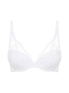 Simone Perele - Intrigue Plunging Push up -rintaliivit - 011 BLANC | Stockmann