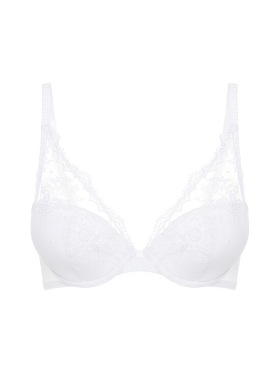 Simone Perele - Intrigue Plunging Push up -rintaliivit - 011 BLANC | Stockmann - photo 1