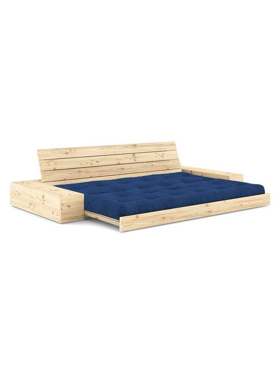 Karup - Base-futonsohva laatikoilla Corduroy-kangas royal blue/mänty L 244 cm - BLUE | Stockmann - photo 2