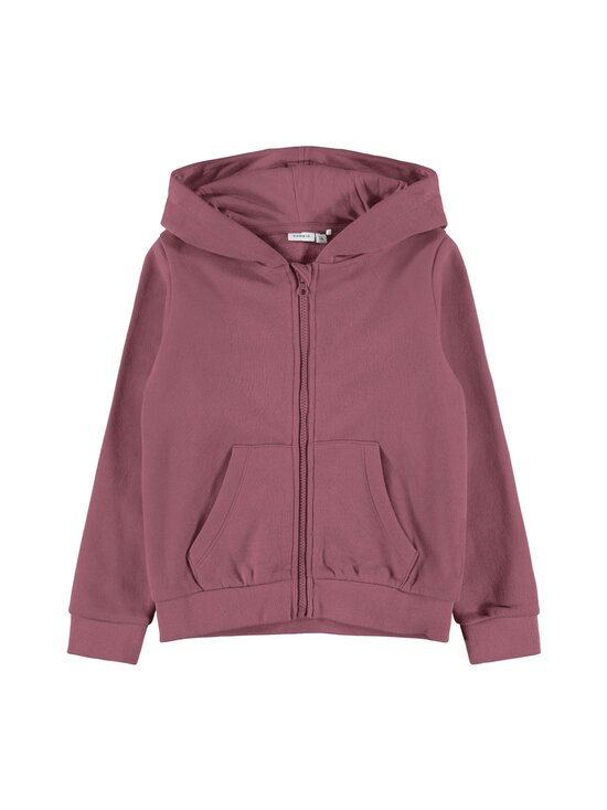 NKFLENA LS Sweat Card WH BRU Noos -huppari
