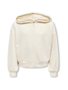 KIDS ONLY - Kogada Heart Zip -huppari - BIRCH DETAIL:BIRCH EMB. HEART | Stockmann