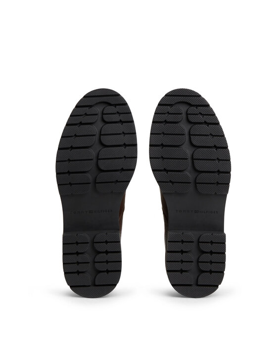 Tommy Hilfiger - Nahast Chelsea saapad Emboss Grain Leather - GT6 COCOA | Stockmann - photo 6