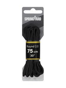 Springyard - Round 2.0 apavu šņores 75 cm - BLACK | Stockmann