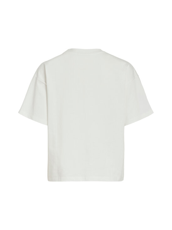 Vila - Vimonie Heart O-neck t-paita - SNOW WHITE DETAIL:LIGHT BLUE DENIM HEART | Stockmann - photo 2