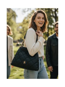 Tommy Hilfiger - Mini Tote -käsilaukku - BDS BLACK | Stockmann