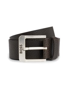 BOSS - Jemio-nahkavyö 3.5 cm - 202 DARK BROWN | Stockmann
