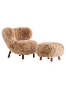 &Tradition - Little Petra VB1 -nojatuoli ja rahi - BEIGE | Stockmann