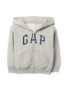 GAP - Logo Full Zip jaka ar kapuci - LIGHT HEATHER GREY | Stockmann