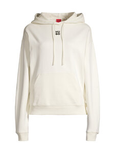 HUGO - Kapuutsiga pusa Delfinia Jersey - 115 OPEN WHITE | Stockmann