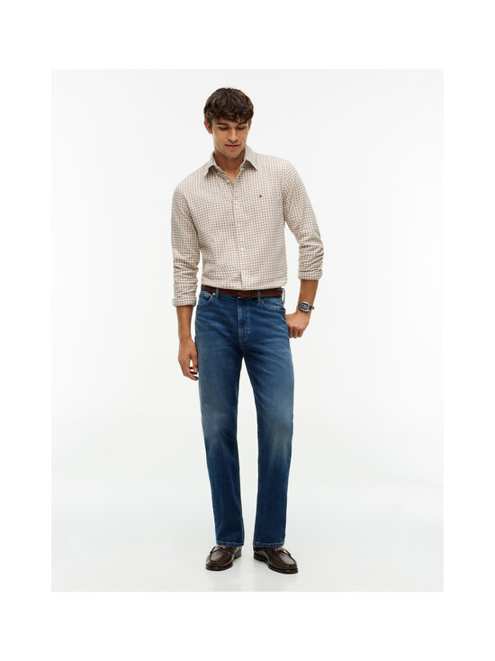 Tommy Hilfiger - Gingham Dobby Regular fit -flanellipaita - 0LY COASTAL TAUPE / CHECK | Stockmann - photo 2
