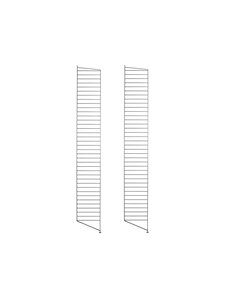 String - String System -lattiasivupaneelit 2 kpl musta 200 x 30 cm - BLACK | Stockmann